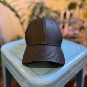 Rag & Bone Black Leather Cap
